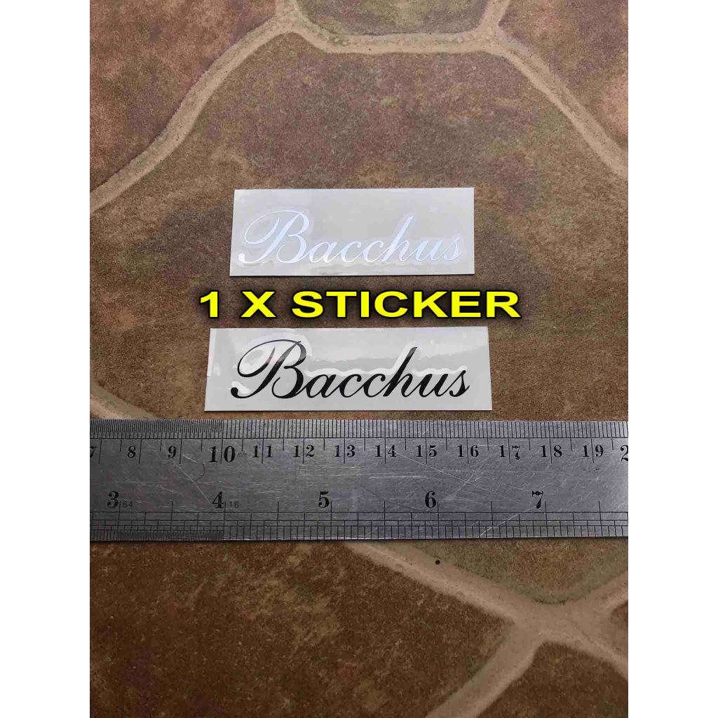 Bacchus Sticker Tempel Headstock Gitar Elektrik Acoustic Cutting Decal Bass Guitar Electric Classic