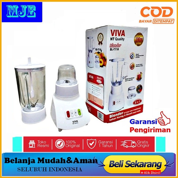 BLENDER RINREI NASIONAL 4in1 NEW BLENDER VIVA OMEGA 4IN1 KACA ANTI PECAH BLENDER TERLARIS