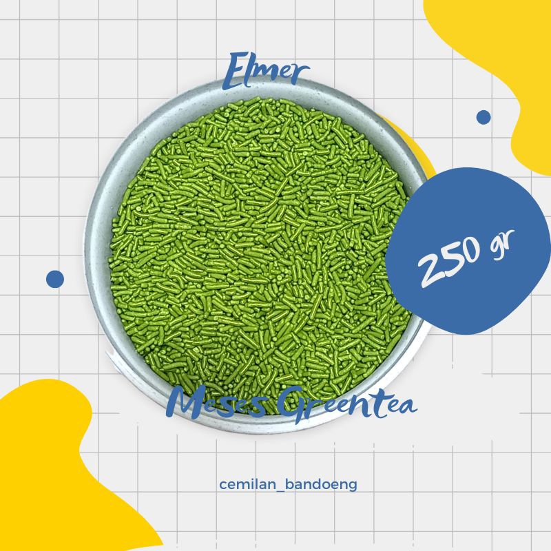 

MESES GREENTEA ELMER KEMASAN 250GR