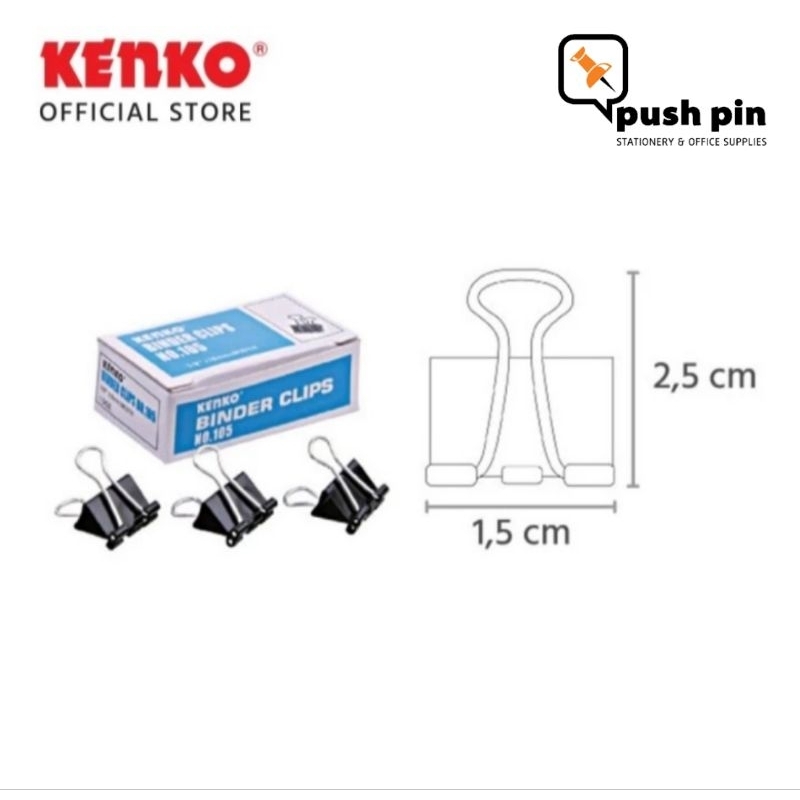 

KENKO BINDER CLIP / KLIP BINDER No.105