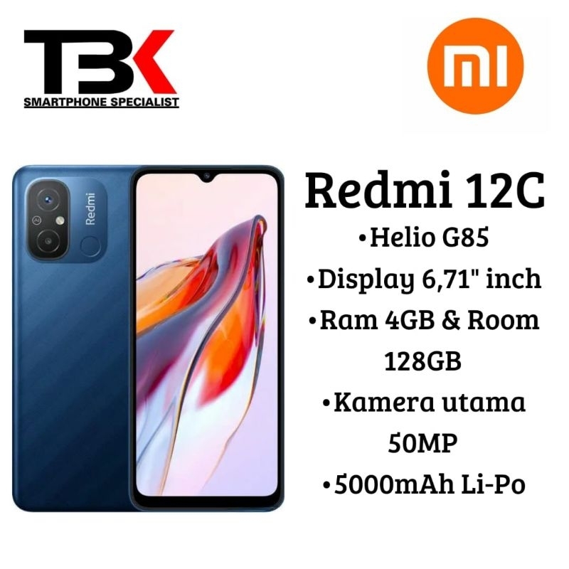 Xiaomi Redmi 12C 4/128GB Ori Second