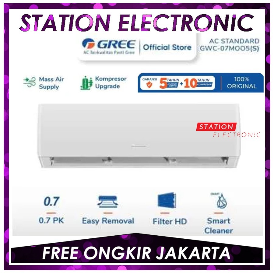 AC GREE Standard 3/4 PK GWC-07MOO5S / GWC07MOO5S