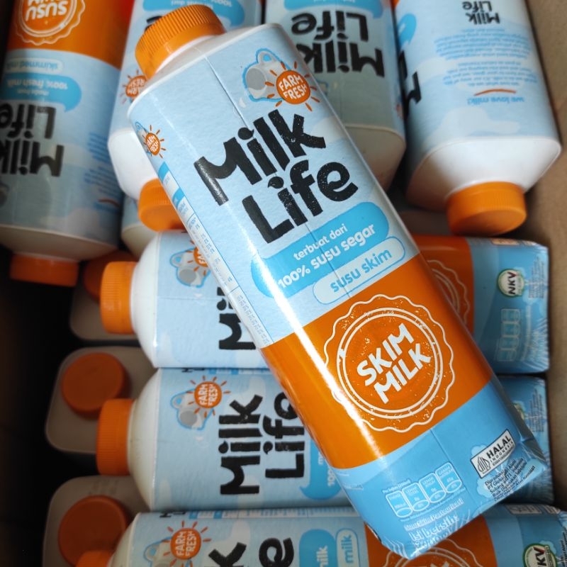

Milk Life Susu Skim 1 Liter