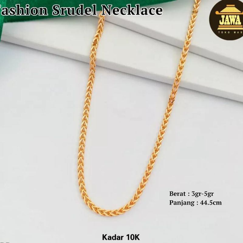 JASTIP EMAS SEMAR JAWA KALUNG SRUDEL 10K