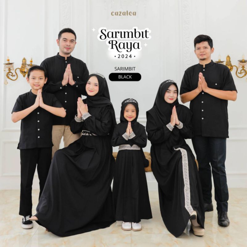 SARIMBIT RAYA 2024 CAZALEA BLACK KHUSUS GAMIS SARIMBIT 2024
