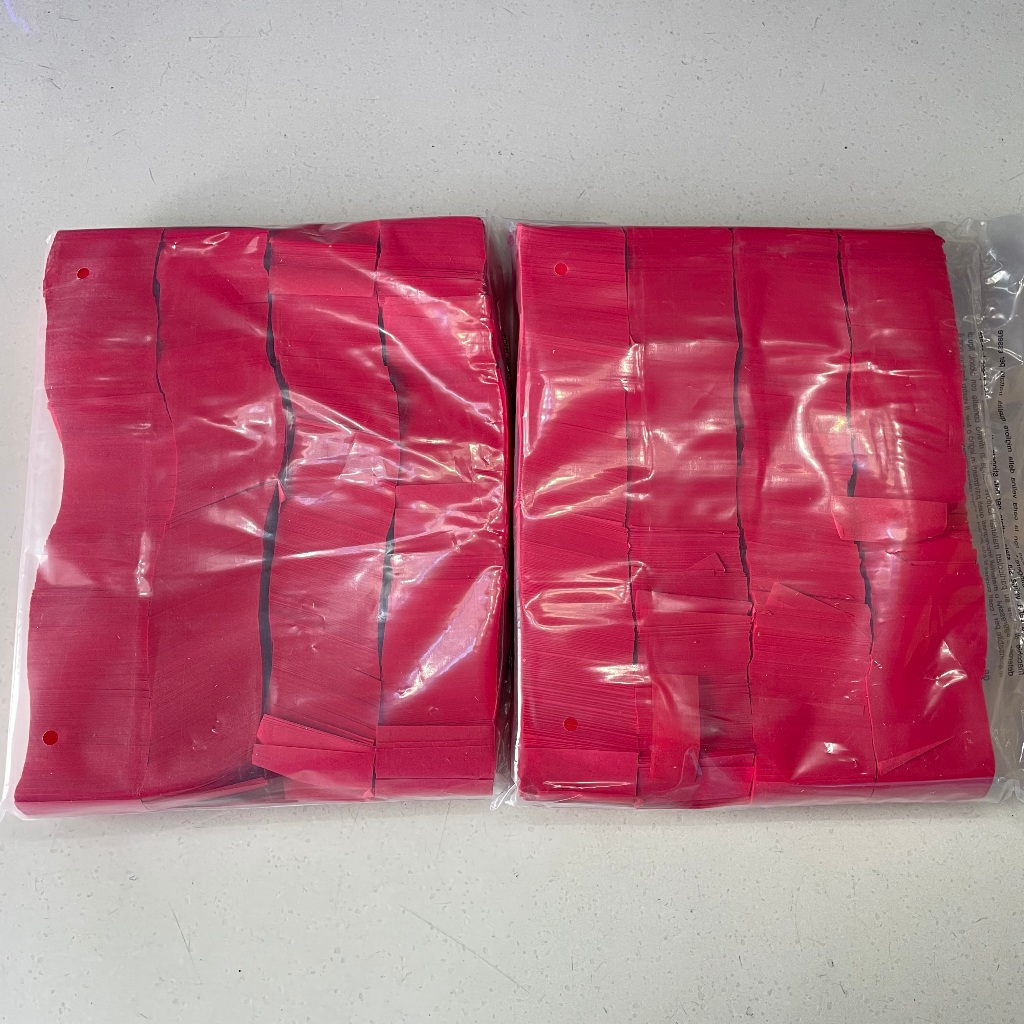 Confetti Paper Red 1Kg Flameproof