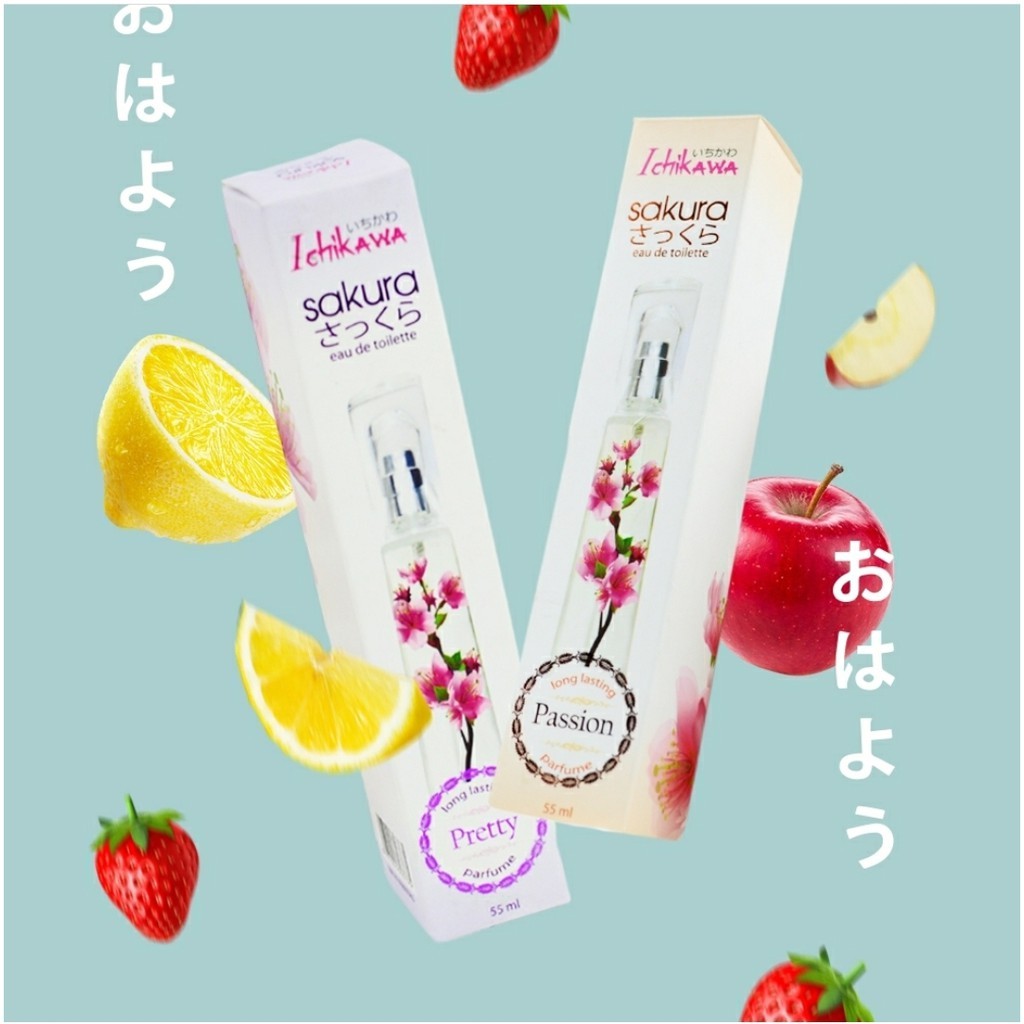 ICS1 - Ichikawa Parfum Sakura 55ml ORIGINAL