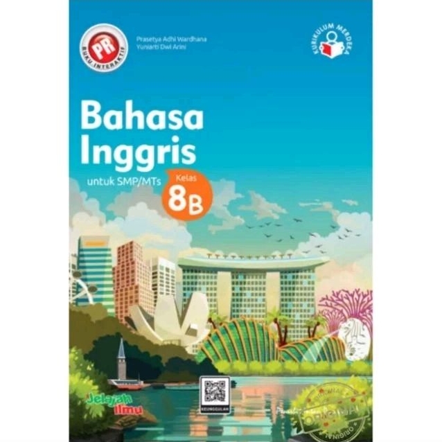 Buku lks pr Bahasa Inggris Kelas VIII, 8 semester 2 kurikulum merdeka tahun 2024 Intan Pariwara