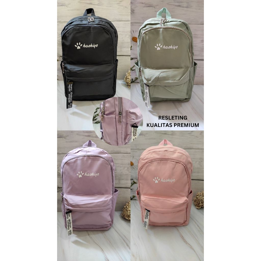 Tas Ransel ABG Terbaru / Tas Sekolah Anak Perempuan 17" Import / Tas Ransel Murah Kualitas Premium R