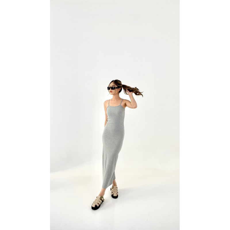 NADERE | CORRA DRESS | Bodycon rib dress