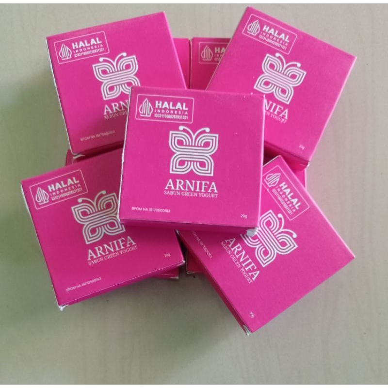 SABUN GLOWING ARNIFA NYRTEA PENCERAH SKINCARE PENCERAH BPOM
