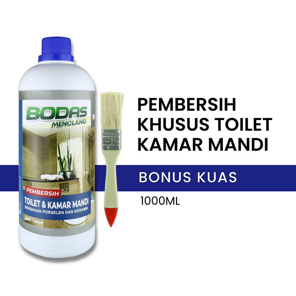 PEMBERSIH KERAK TOILET LANTAI KAMAR MANDI KERAMIK KLOSET SANGAT KUAT TIDAK PERLU DISIKAT CUKUP DIKUA