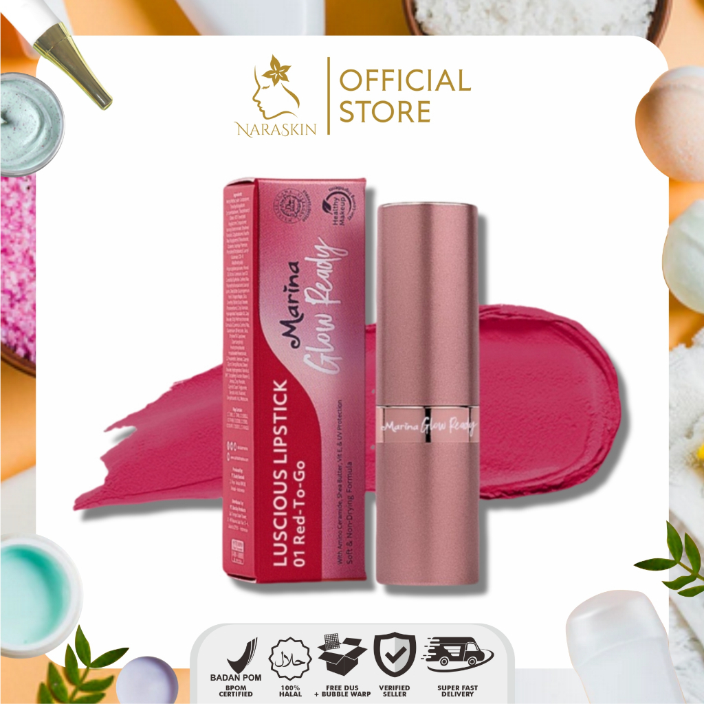 Marina Glow Ready Luscious Lipstick