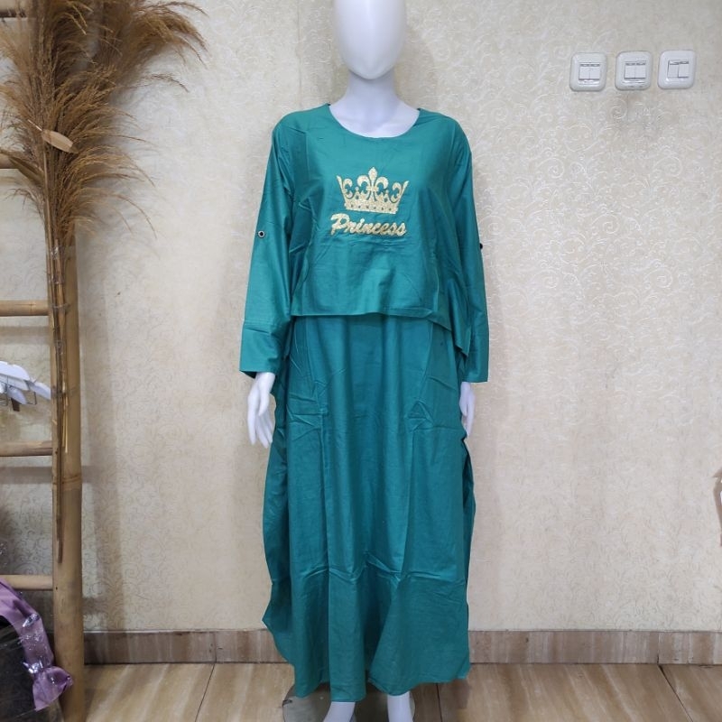one set gamis terbaru/dress kekinian