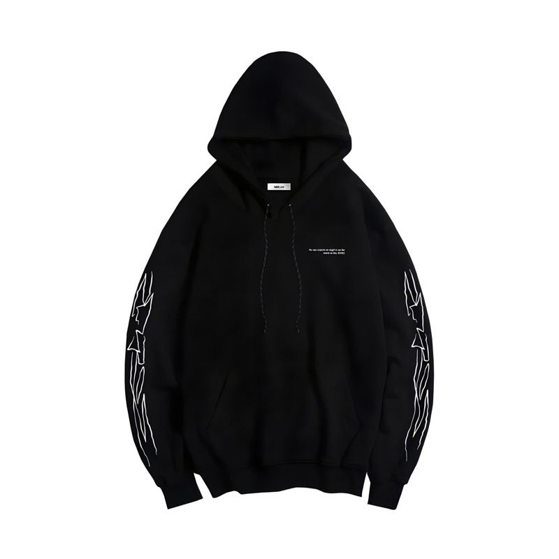 Satisfaction Black Hoodie