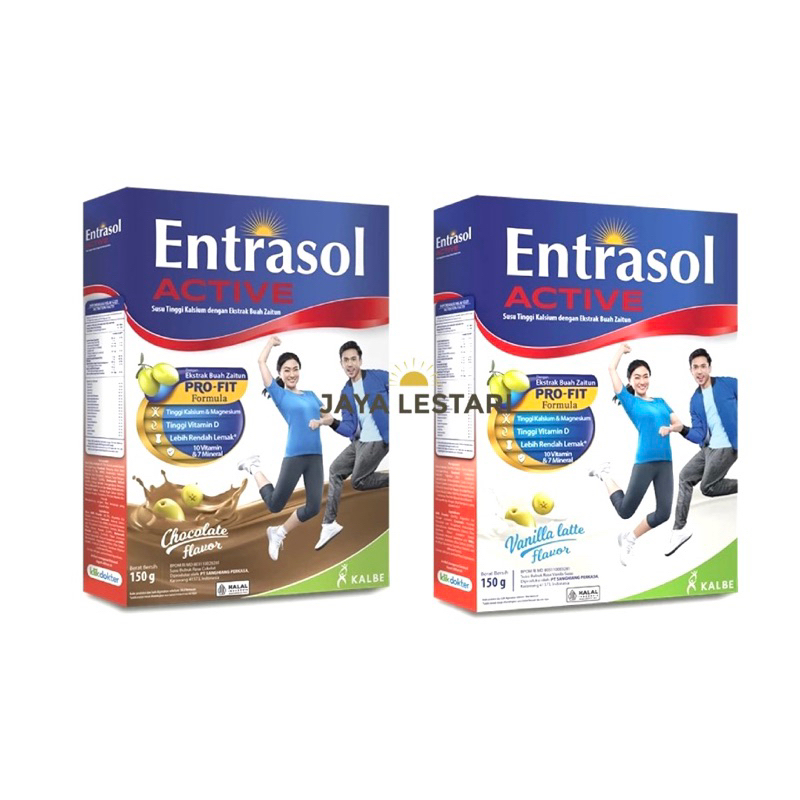 

Entrasol Active (150g) (2 Varian Rasa)