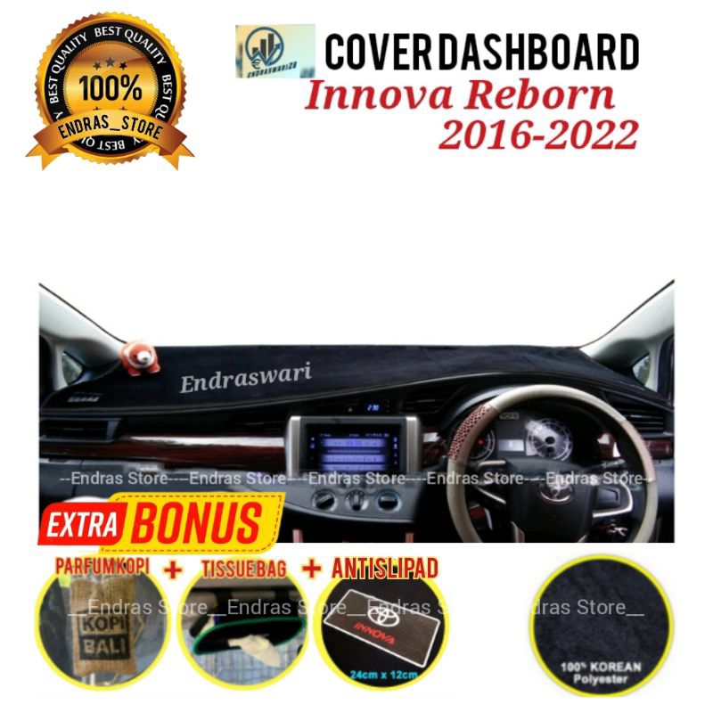 Cover Dashboard Innova 2015-2022 Pelindung Dashboard Mobil
