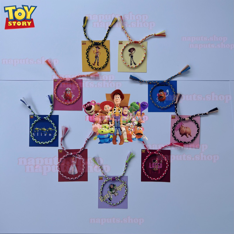 Gelang Tali Toy Story/Gelang Couple Toy Story/Couple Bracelet Toy Story/Gelang Friendship Toy Story/