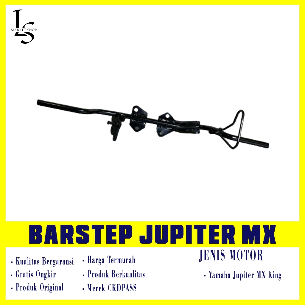 LSMARKETSHOP -  Barstep Jupiter Mx King Footstep Barstep Jupiter New PIjakan Kaki Barstep Jupiter Mx