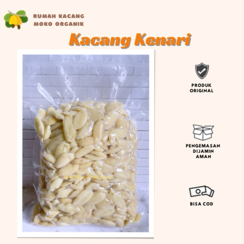 

Kacang Kenari Utuh 500 gr (Mentah)