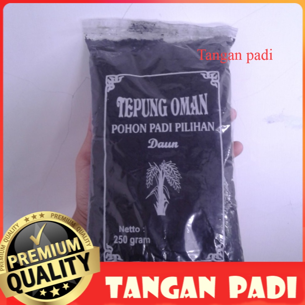 

39 Tepung Oman Abu Merang Sekam Dari Pohon Padi Pilihan pewarna alami 250gr ←Diskon