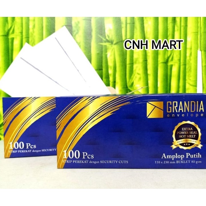 

Promo AMPLOP PUTIH NO 90 GRANDIA (100) PCS Ready Stok