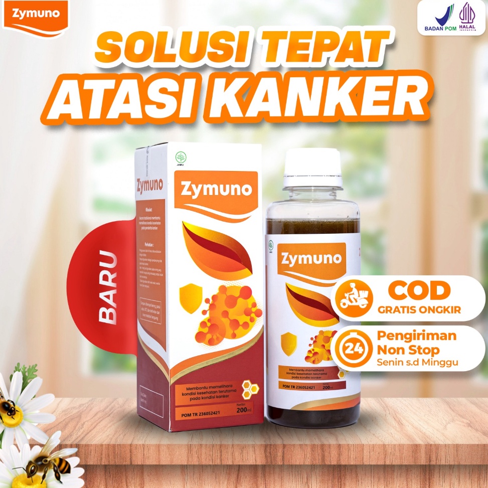 83 [𝐁𝐄𝐋𝐈 𝐃𝐈𝐒𝐈𝐍𝐈] Madu Vitamin Tradisional Herbal New Zymuno - Atasi Kanker / Benjolan / Tumor Dalam 