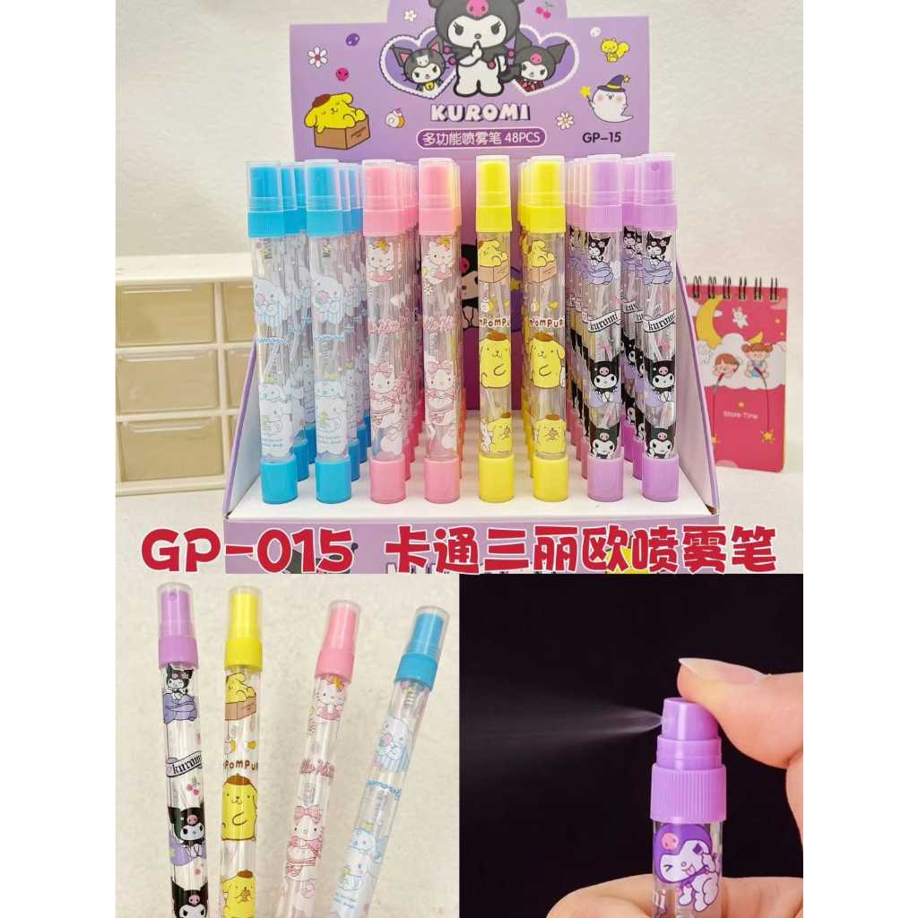 

(4 pcs) Pen hand sanitizer/pen 3in1/pen semprot/pen spray/bolpen