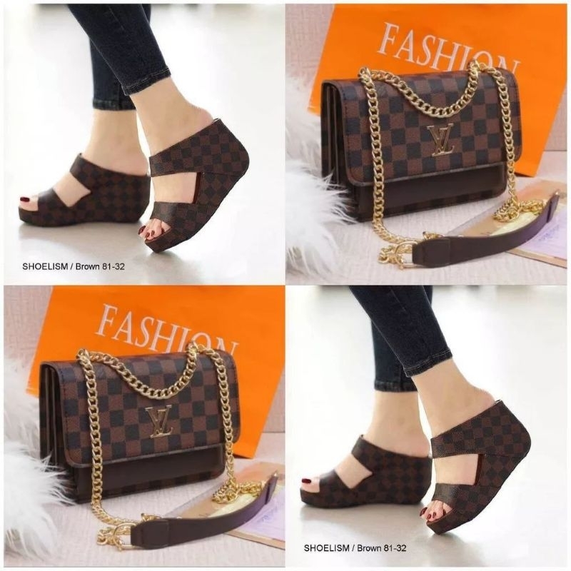 Paket 2IN1 TAS DAN SEPATU WANITA