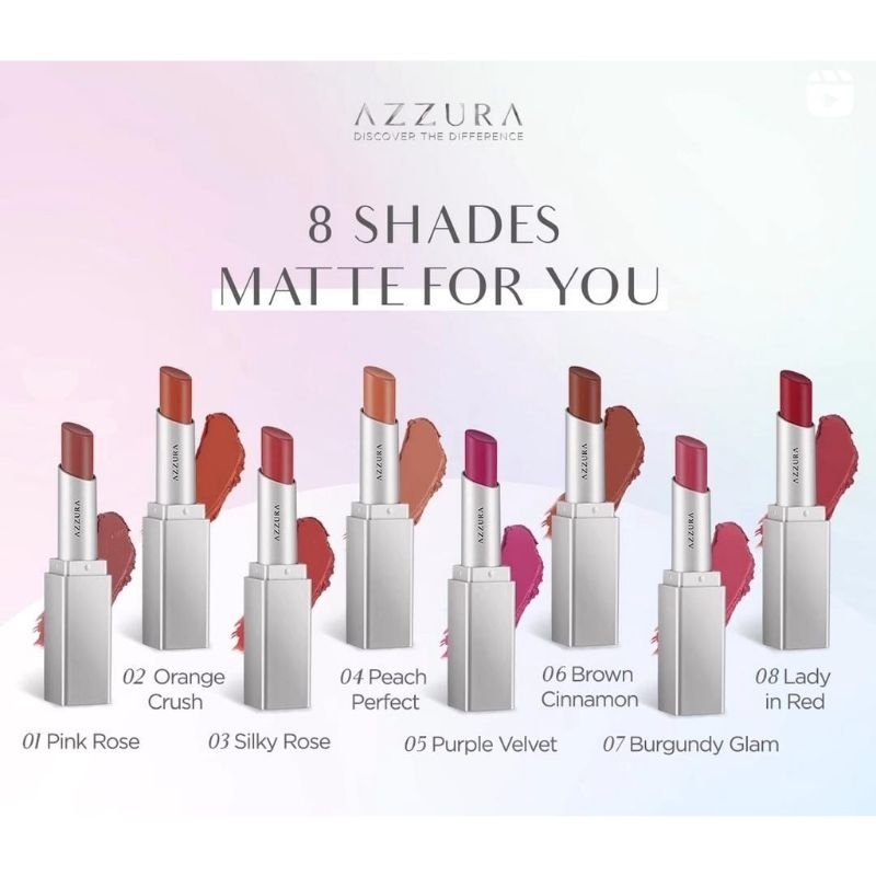 Azzura Matte Lipstick