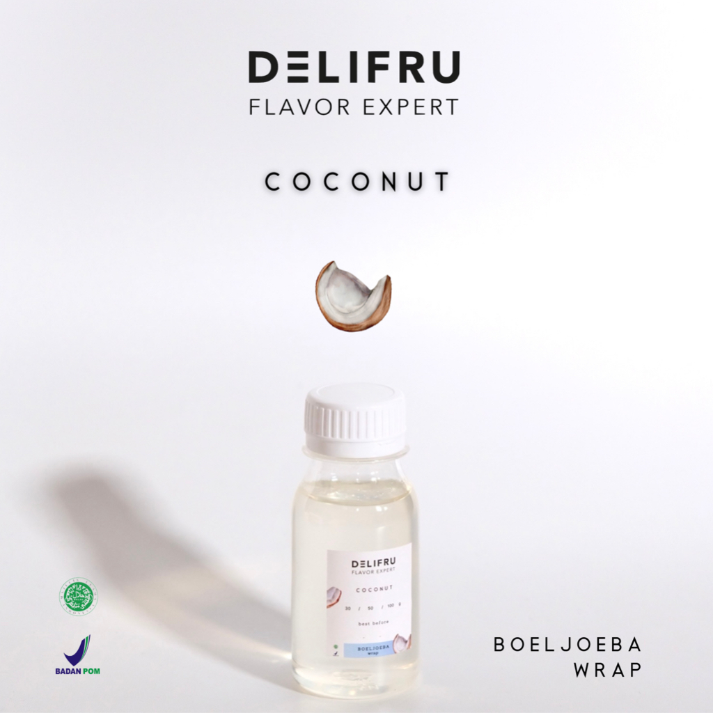 

Delifru Coconut Syrup Repack [30, 50, 100] g