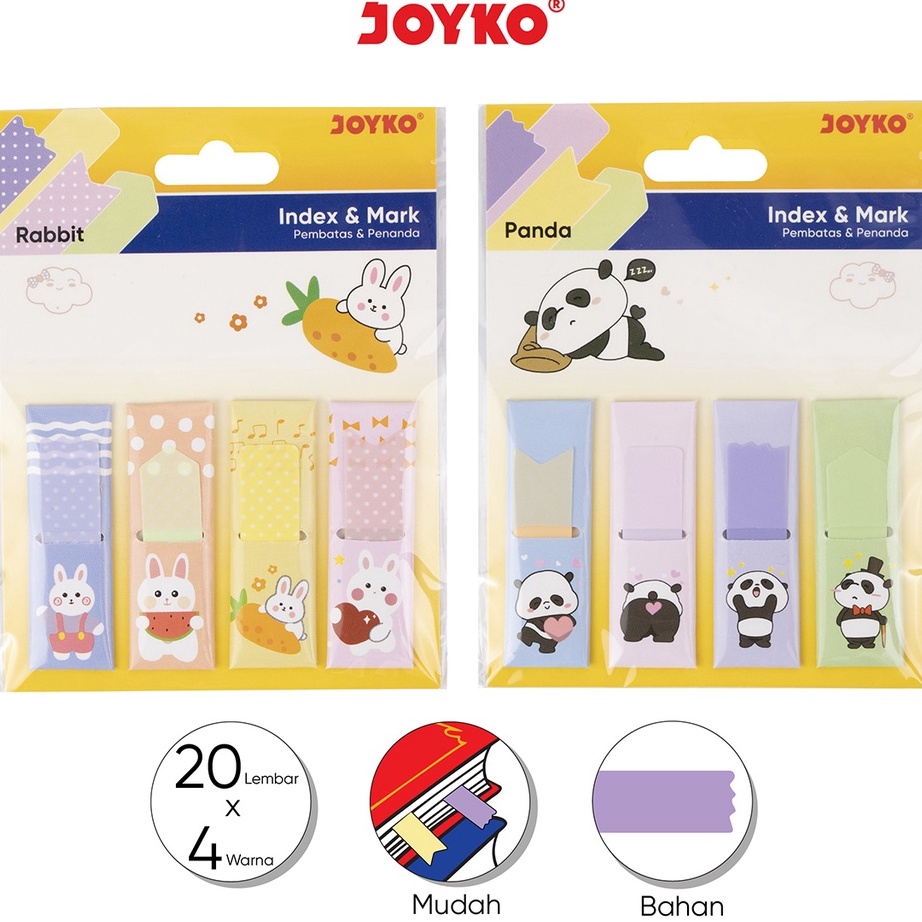 

Laris Index Mark Penanda Pembatas Joyko IM-66 Plastik ↕➨⁑✲