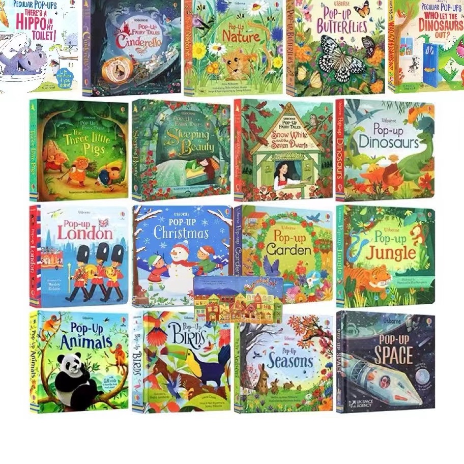 Terkini USBORNE POP UP 3D SERIES BUKU 3D ANAK ANAK