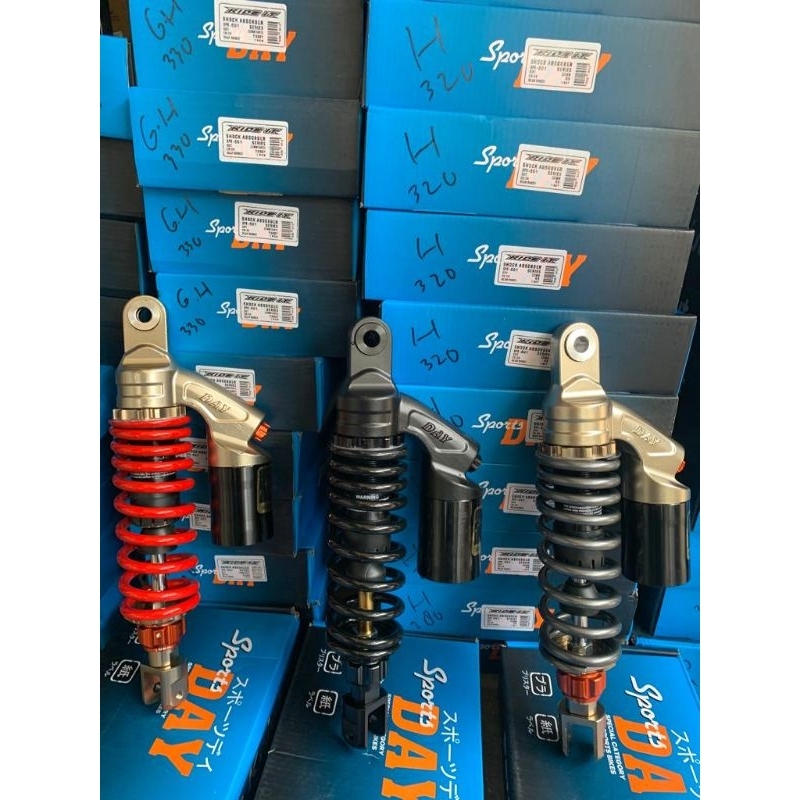 Skok Shockbreaker Tabung Matic DAY 310mm 330mm  Shockbreaker Copy Rcb Skok Beat Scoopy Vario125