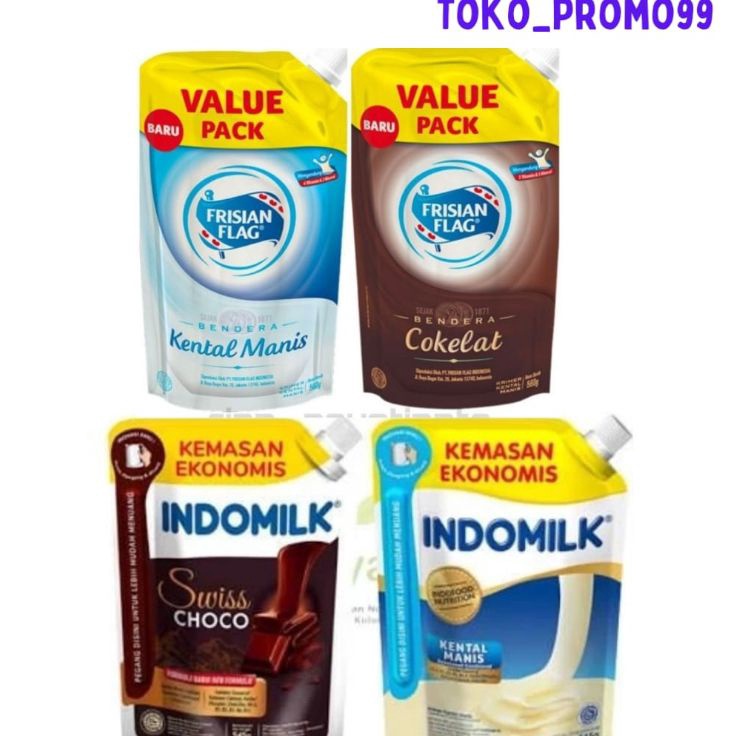 

KODE NJ801 susu kental manis frisian flag 545 ml, indomilk 545 ml, cap enaak 545 ml
