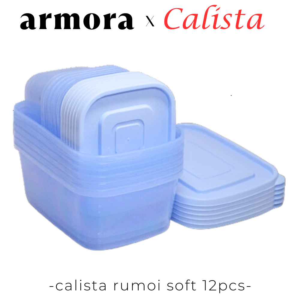 TOPLES PLASTIK KUE KERING KOTAK 2 LITER FOOD COURT CONTAINER/KONTAINER MPASI SET FOOD STORAGE DAN FO