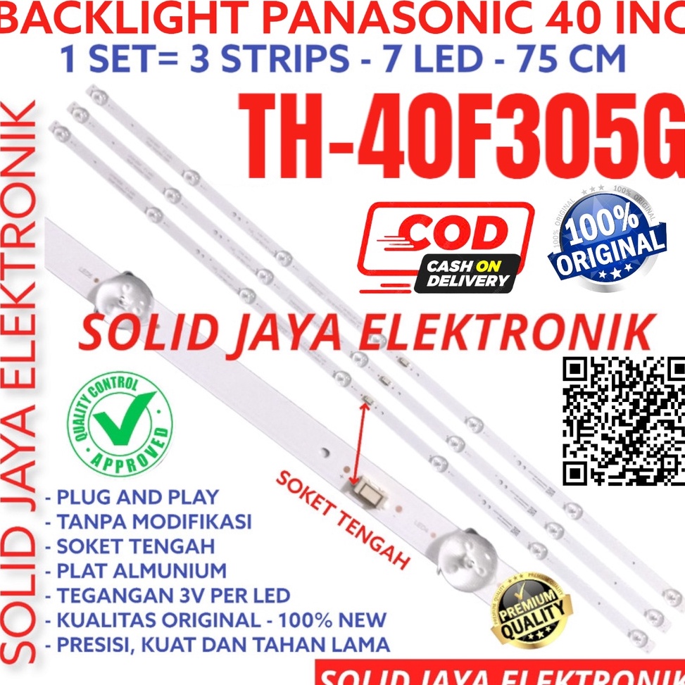 TIPE FLA105 BACKLIGHT TV LED PANASONIC 40 INC TH 40F305 40F305G TH40F305 TH40F305G TH-40F305 TH-40F3