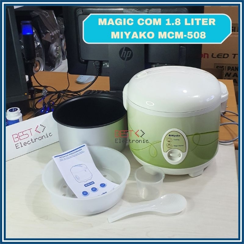 MIYAKO RICE COOKER / MAGIC COM MCM-508 / MCM 508 / MCM508 (1,8 LITER)