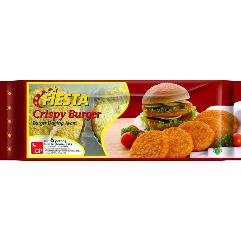 

Fiesta Crispy Burger 360gram