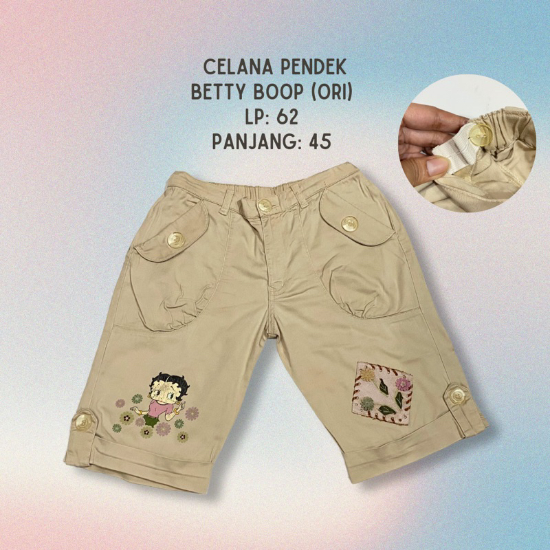 [Preloved] Celana Pendek Betty Boop