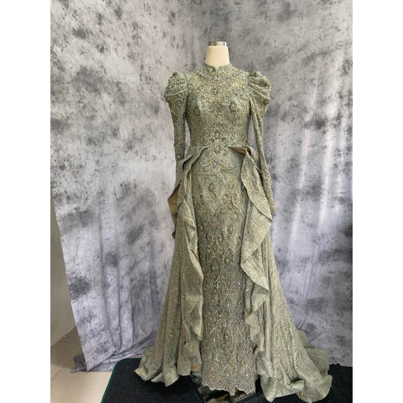 GAUN PENGANTIN PRELOVED BY AYUNG BERINDA