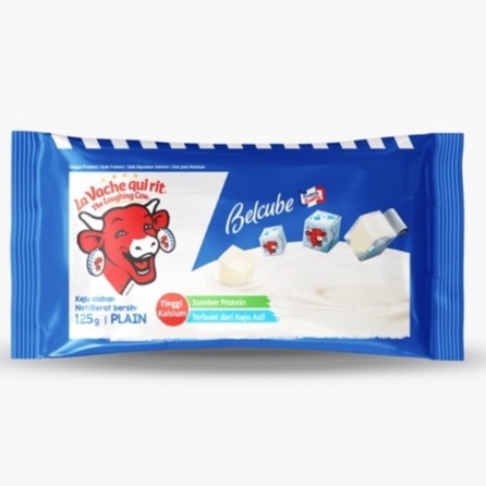 

YHH Belcube plain Cheese MPASI 125gr /Keju Bayi Belcube / KEJU KIRI / ARLA PUCK 9080