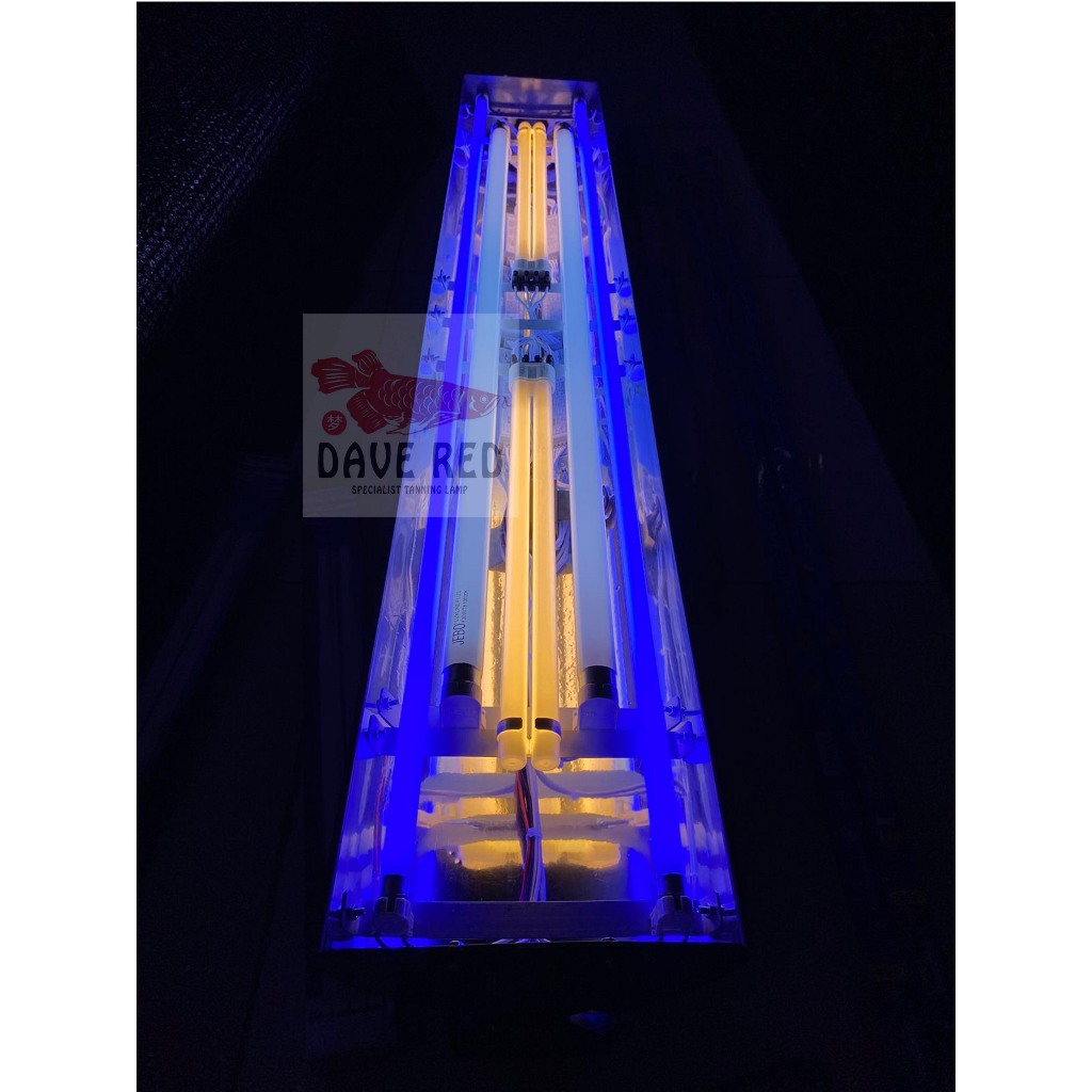 Komplit 2 Aquazonic 2 Jebo 2 PLL Lampu tanning Super Red