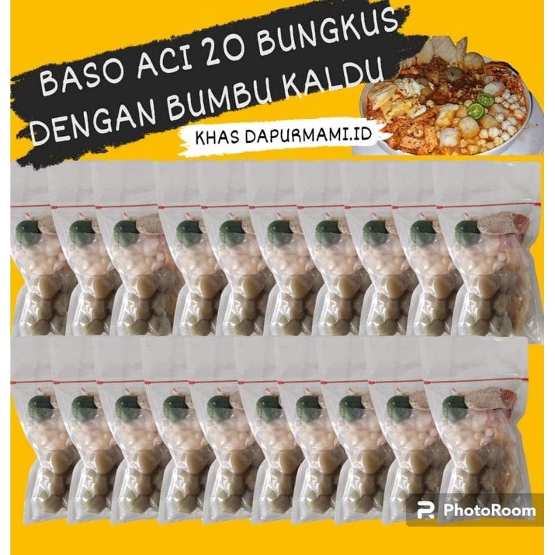

FLASH SALE BASO ACI 20 BUNGKUS DENGAN BUMBU KALDU PREMIUM serbuuu !