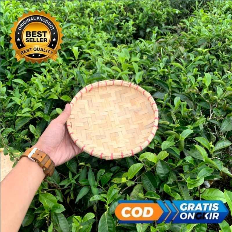 Tampah Bambu Kecil Ukuran 20cm / Nyiru Bambu / Piriring Bambu
