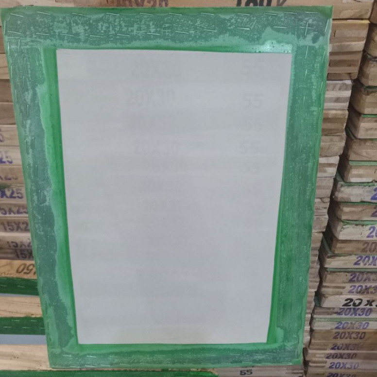 

[PRODUK N8YUD92] SCREEN SABLON 20x30 T.120, T150, T165, T180 ( PUTIH ) rwksg