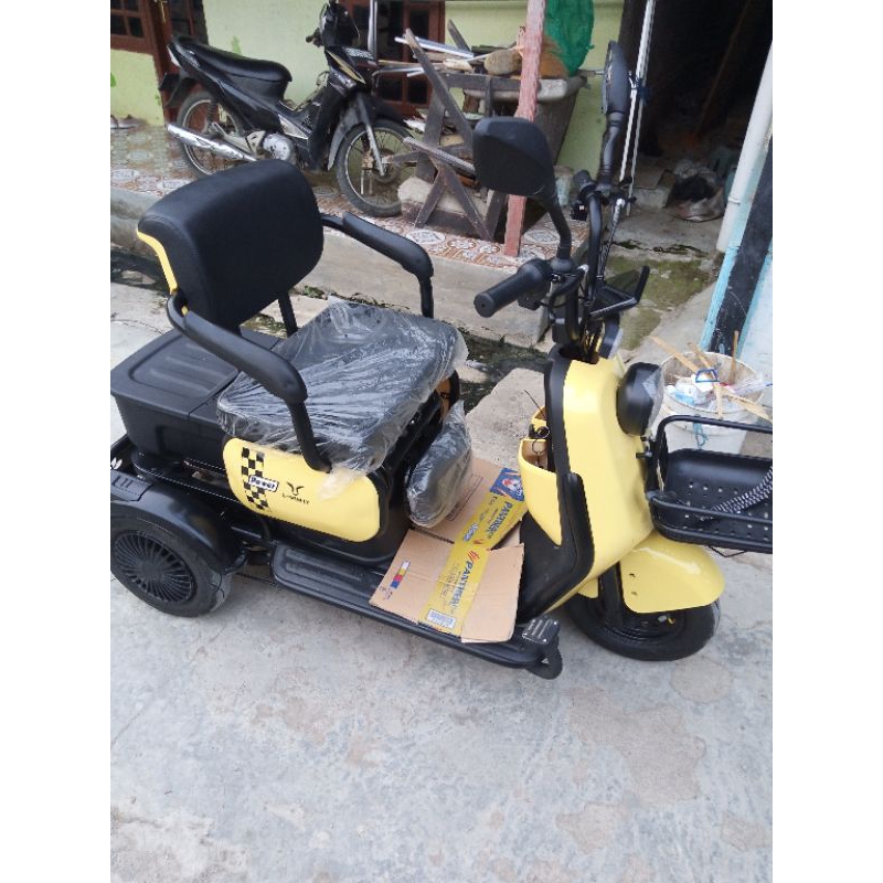 sepeda listrik roda 3 uwinfly maleo