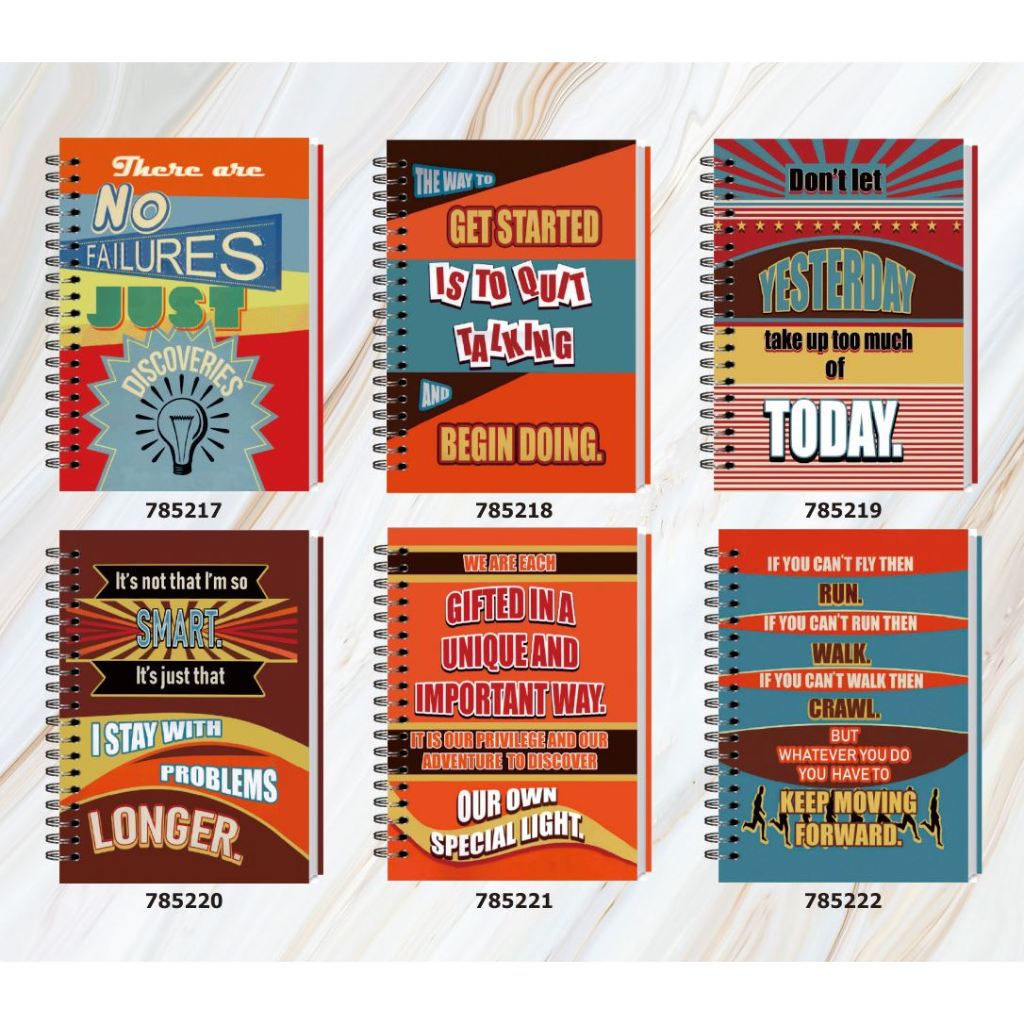 

Spiral Notebook A6 / AMZ / Set 34 / 3528