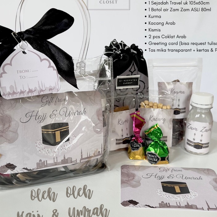 

TIPE ZVE090 PAKET OLEH OLEH HAJI DAN UMROH UNIK / HAMPERS UMROH / OLEH OLEH UMROH / OLEH OLEH HAJI MURAH / HAMPERS EID ADHA