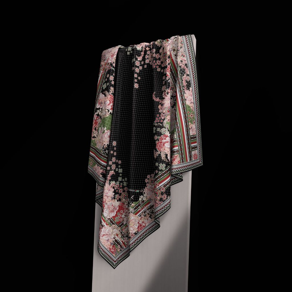 Hijab Palestinian Revival Scarf by UMMA HAU - Hijab Syar'i Cantik